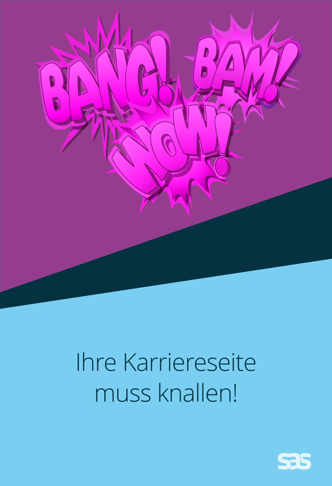 Ihre Karriereseite muss knallen