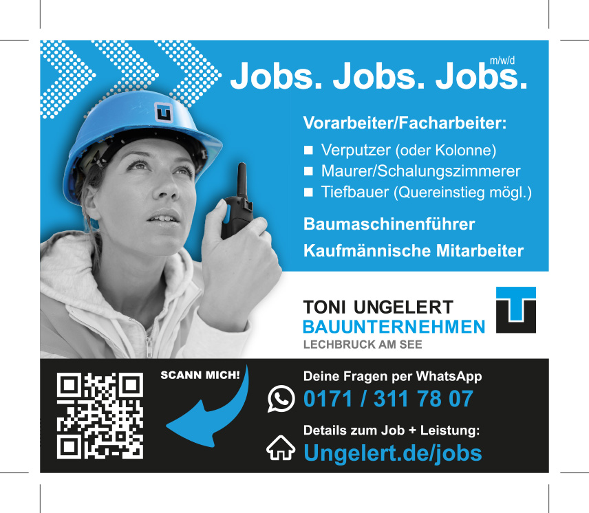 Gestaltung Stellenanzeige für Handwerk